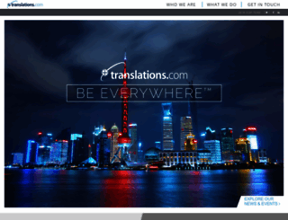 translations.com screenshot