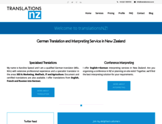 translationsnz.co.nz screenshot