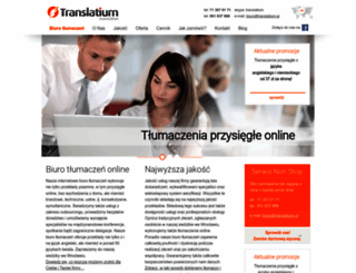 translatium.pl screenshot