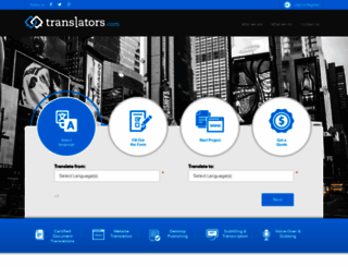 translators.com screenshot