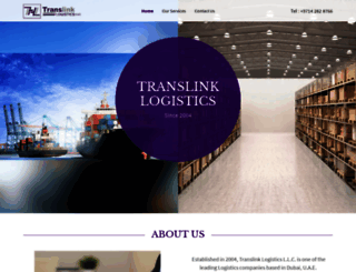 translinklogistics.com screenshot