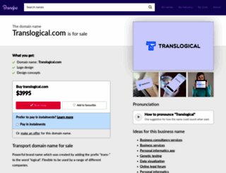 translogical.com screenshot