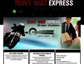 transmartexpress.com.ar screenshot