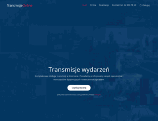 transmisjeonline.pl screenshot