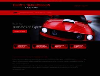 transmissions-hampton.com screenshot