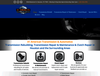 transmissionsrepairhouston.com screenshot