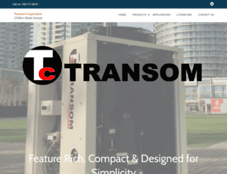 transomcorporation.com screenshot