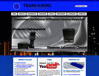 transosonic.com screenshot