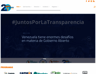 transparencia.org.ve screenshot