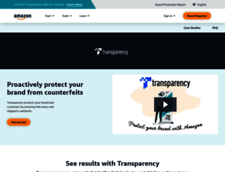 transparency.com screenshot