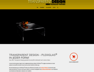 transparentdesign.at screenshot