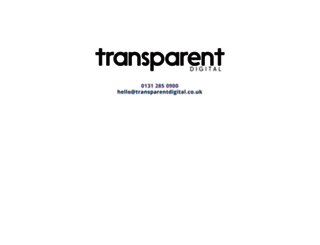 transparentdigital.co.uk screenshot