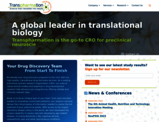 transpharmation.co.uk screenshot