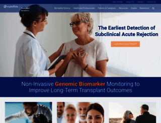 transplantgenomics.com screenshot