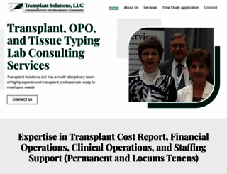 transplantsolutionsllc.com screenshot