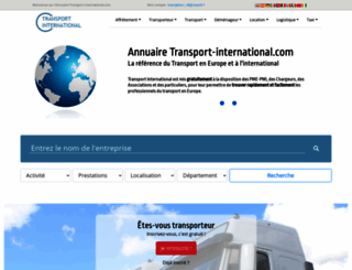 transport-international.com screenshot