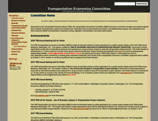 transportationeconomics.org screenshot