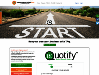 transportautoquoter.com screenshot