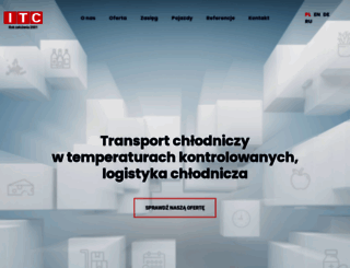 transportchlodnia.pl screenshot