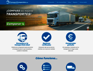 transportcomparator.com screenshot