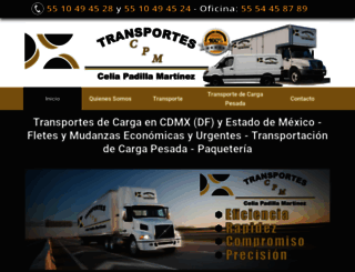 transportesdecarga.com.mx screenshot
