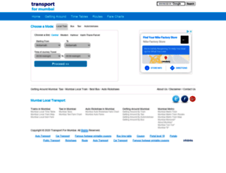 transportformumbai.com screenshot