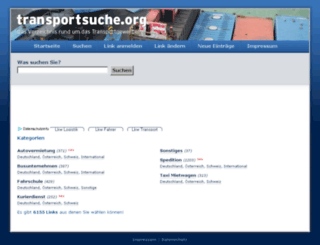 transportsuche.org screenshot