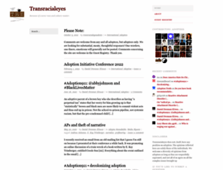 transracialeyes.com screenshot