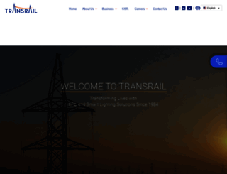 transraillighting.com screenshot