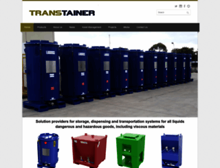 transtainer.com.au screenshot
