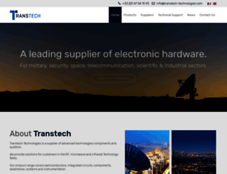 transtech-technologies.com screenshot