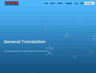 transtech.in screenshot