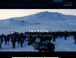 transun.co.uk screenshot