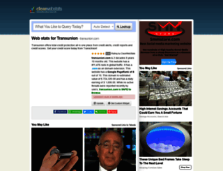 transunion.com.clearwebstats.com screenshot