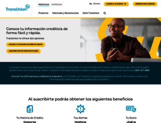 transunion.com.do screenshot