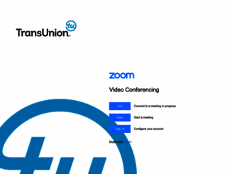 transunion.zoom.us screenshot