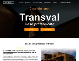 transval.ro screenshot