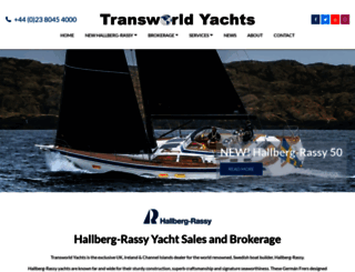 transworldyachts.co.uk screenshot