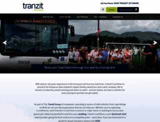 tranzit.co.nz screenshot