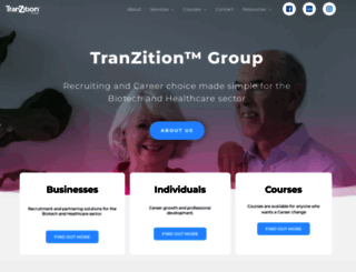 tranzition.com.au screenshot