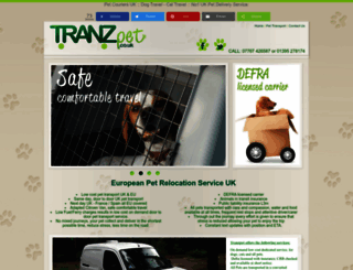 tranzpet.co.uk screenshot