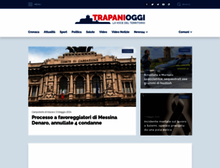 trapanioggi.it screenshot