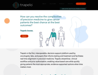 trapelohealth.com screenshot