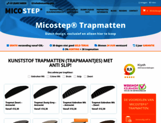 trapmat-micostep.nl screenshot