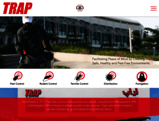 trappestcontrol.com screenshot