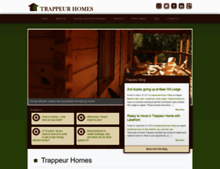 trappeurhomes.com screenshot