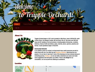 trappleorchard.com screenshot