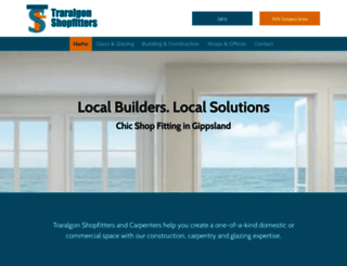 traralgonshopfitters.com.au screenshot