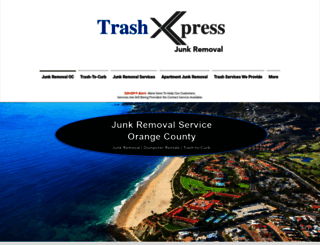 trashxpress.com screenshot