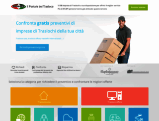 traslochi-online.it screenshot